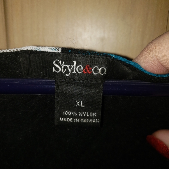 Misses sz XL Style & Co. Lace shirt - Picture 4 of 5